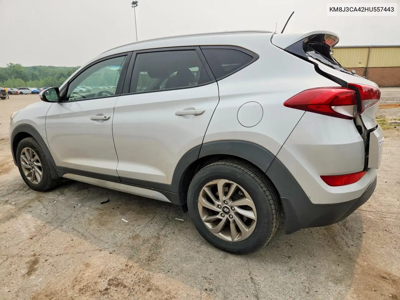 2017 Hyundai Tucson Se VIN: KM8J3CA42HU557443 Lot: 61101296