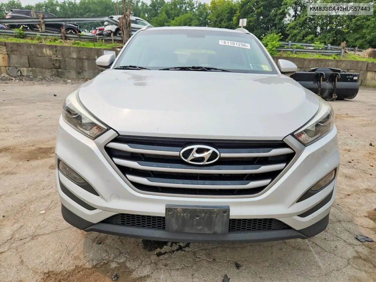 2017 Hyundai Tucson Se VIN: KM8J3CA42HU557443 Lot: 61101296