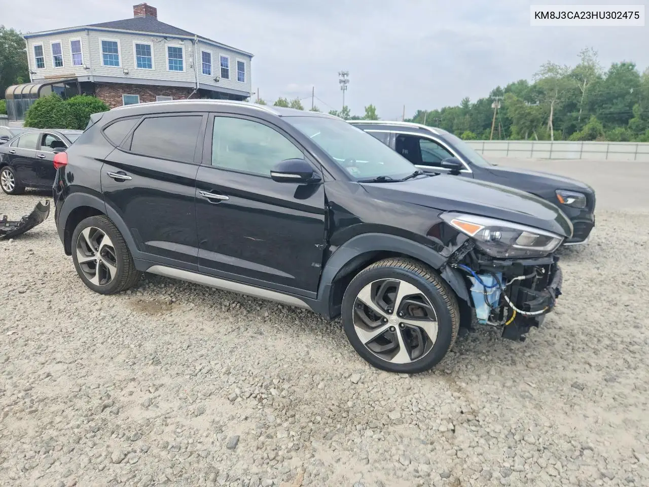 2017 Hyundai Tucson Limited VIN: KM8J3CA23HU302475 Lot: 61213596