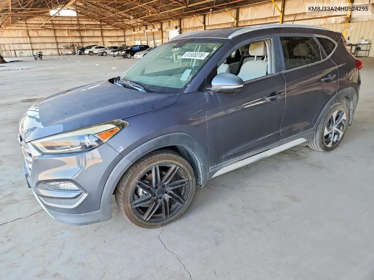 2017 Hyundai Tucson VIN: KM8J33A24HU524295 Lot: 61506316
