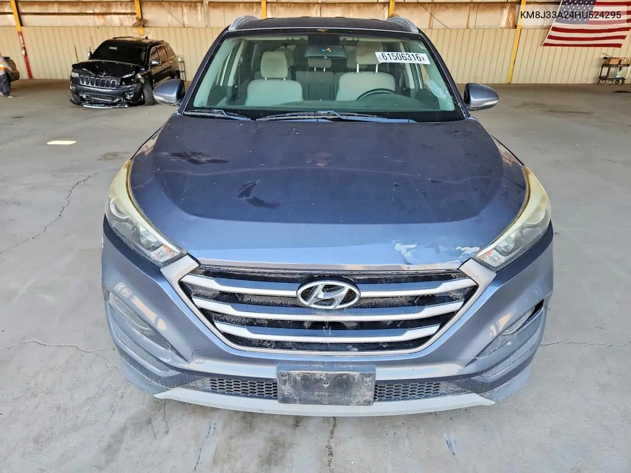 2017 Hyundai Tucson VIN: KM8J33A24HU524295 Lot: 61506316