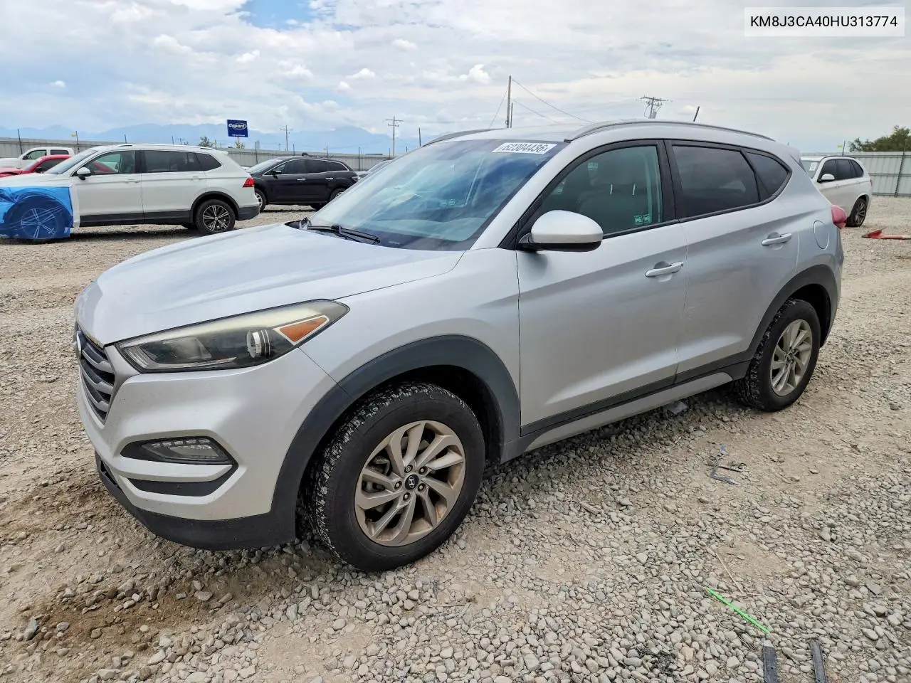 2017 Hyundai Tucson Se VIN: KM8J3CA40HU313774 Lot: 62304436