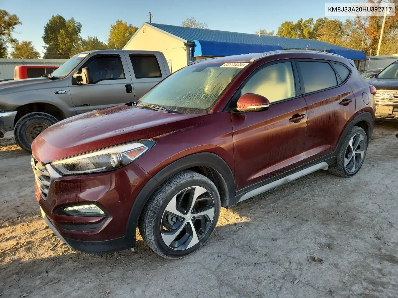 KM8J33A20HU392717 2017 Hyundai Tucson Limited