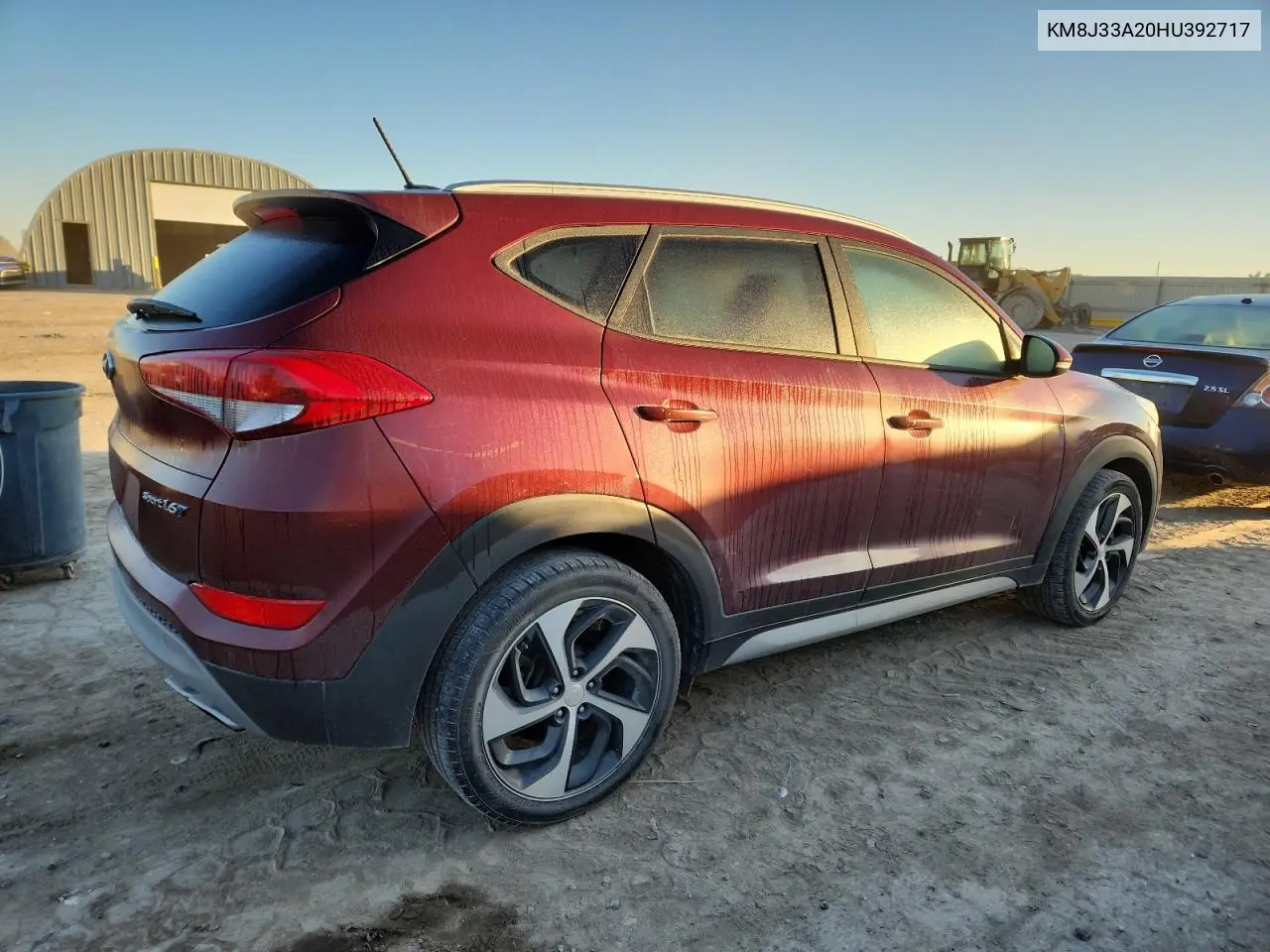 KM8J33A20HU392717 2017 Hyundai Tucson Limited
