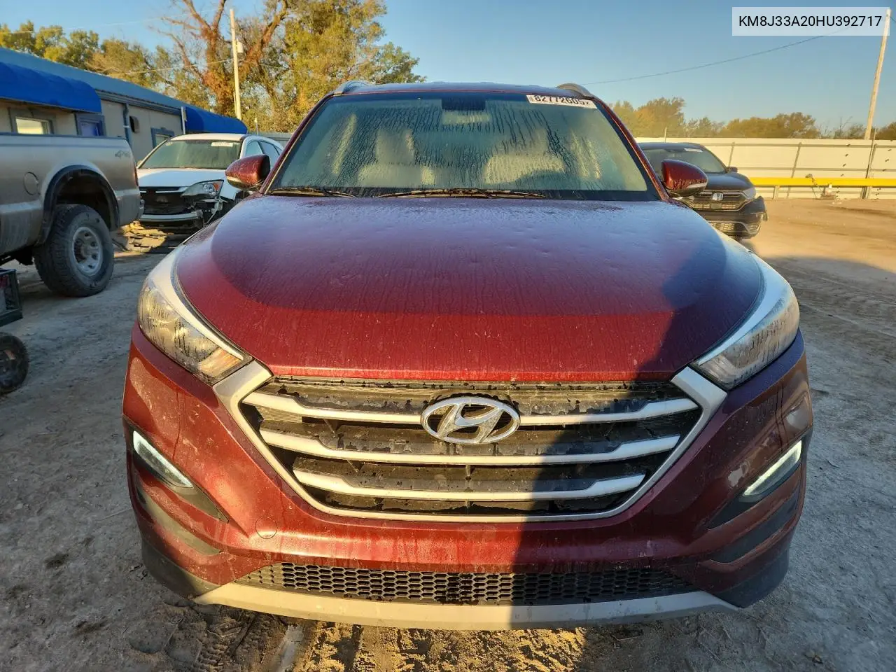 KM8J33A20HU392717 2017 Hyundai Tucson Limited