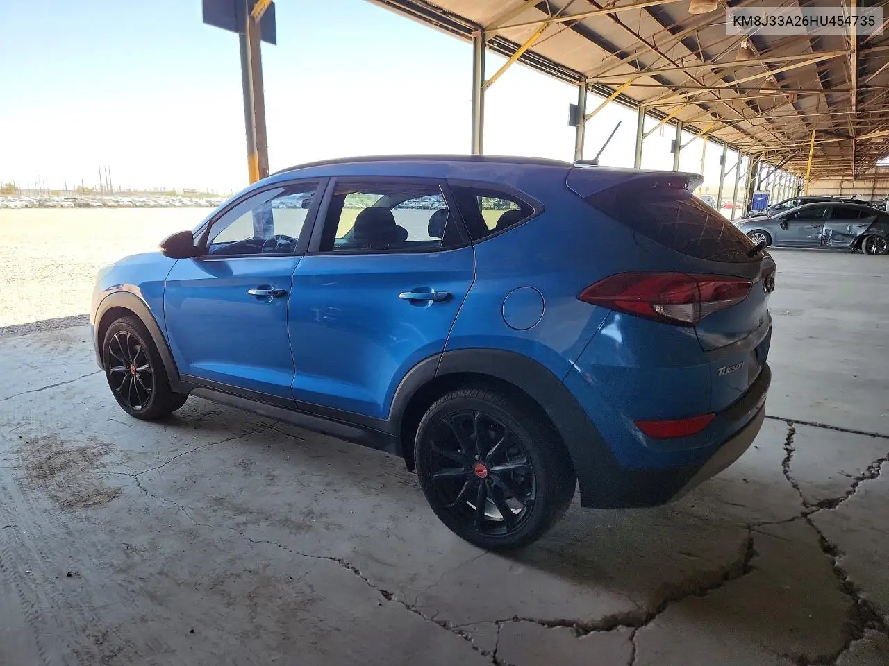 2017 Hyundai Tucson Night VIN: KM8J33A26HU454735 Lot: 85604575