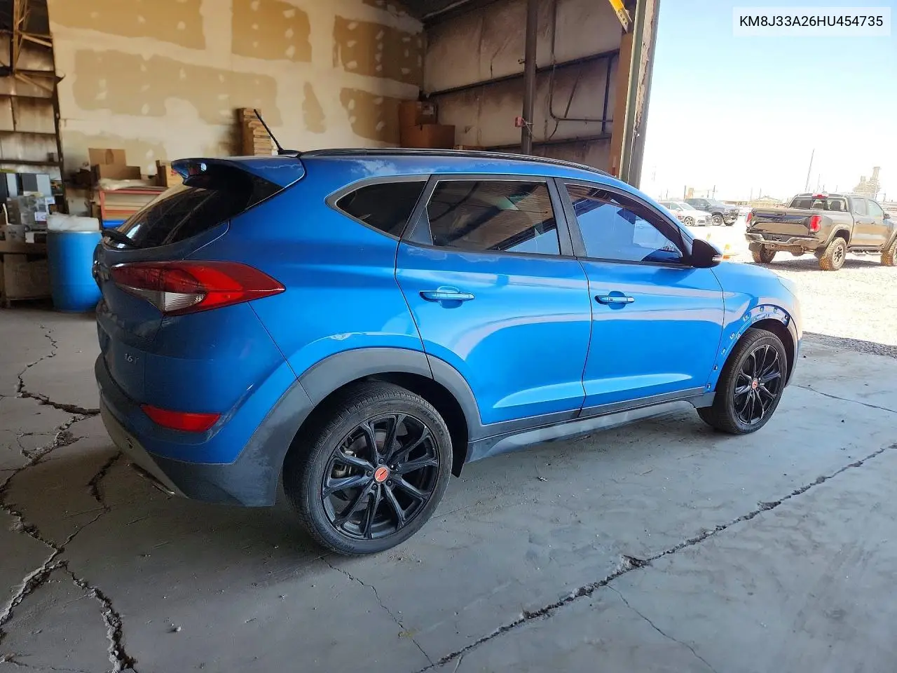 2017 Hyundai Tucson Night VIN: KM8J33A26HU454735 Lot: 85604575