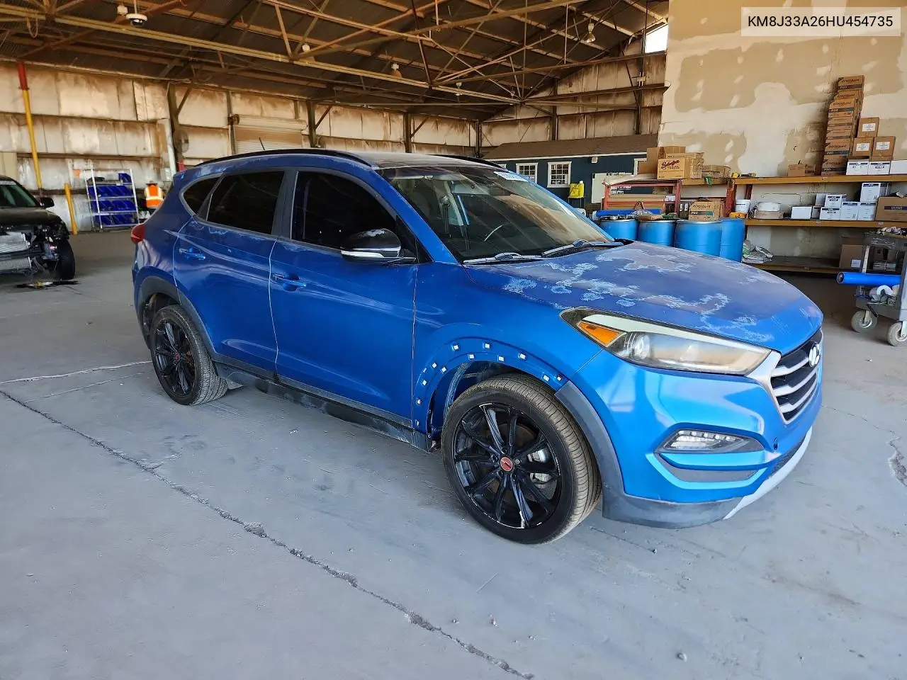 2017 Hyundai Tucson Night VIN: KM8J33A26HU454735 Lot: 85604575