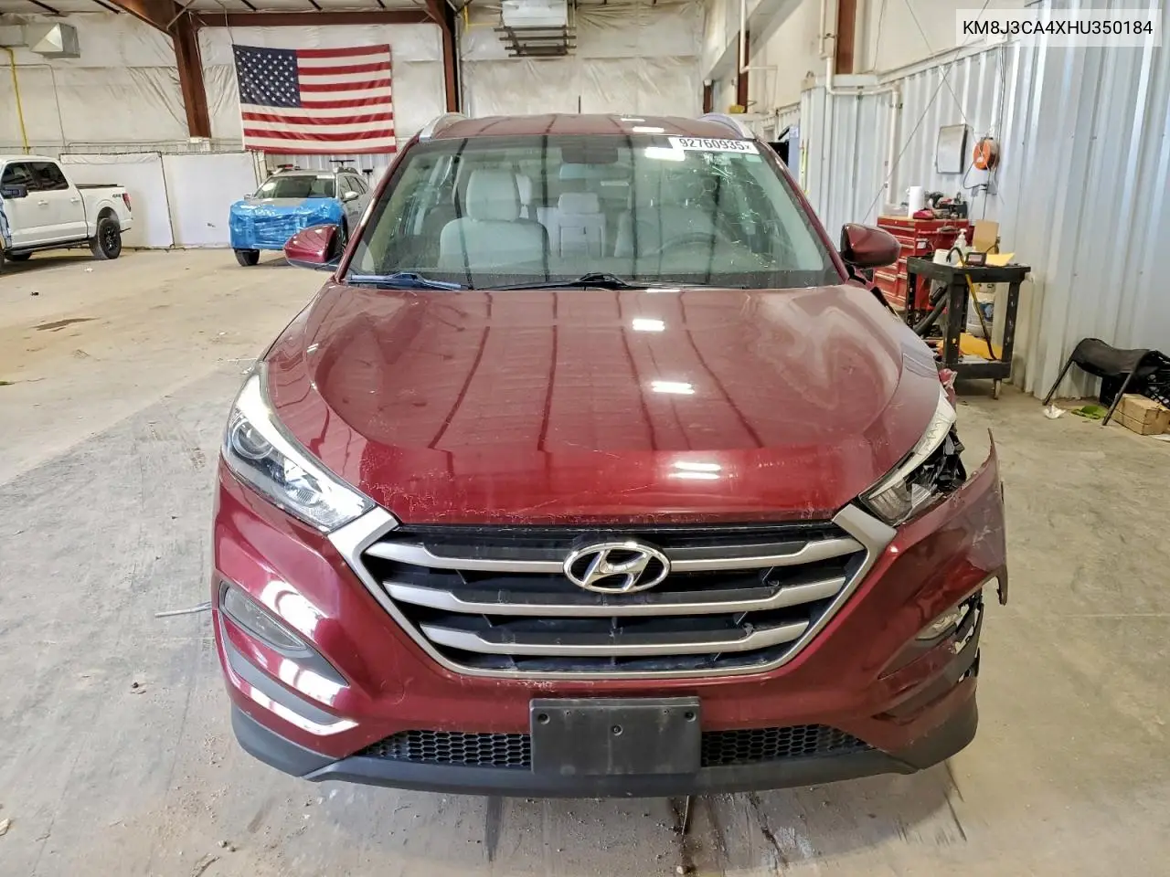 KM8J3CA4XHU350184 2017 Hyundai Tucson Limited