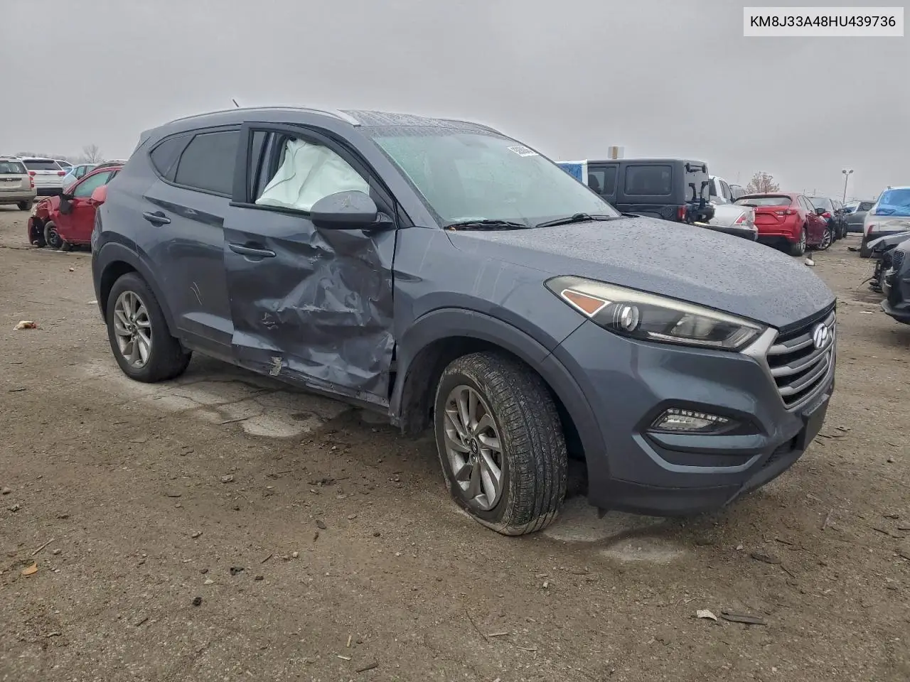 KM8J33A48HU439736 2017 Hyundai Tucson Limited