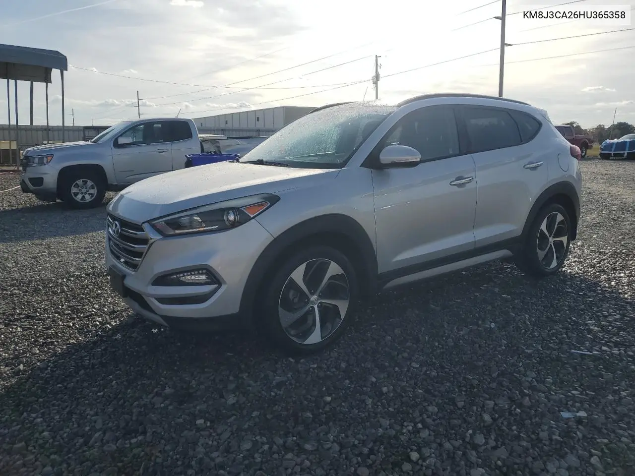 KM8J3CA26HU365358 2017 Hyundai Tucson Limited