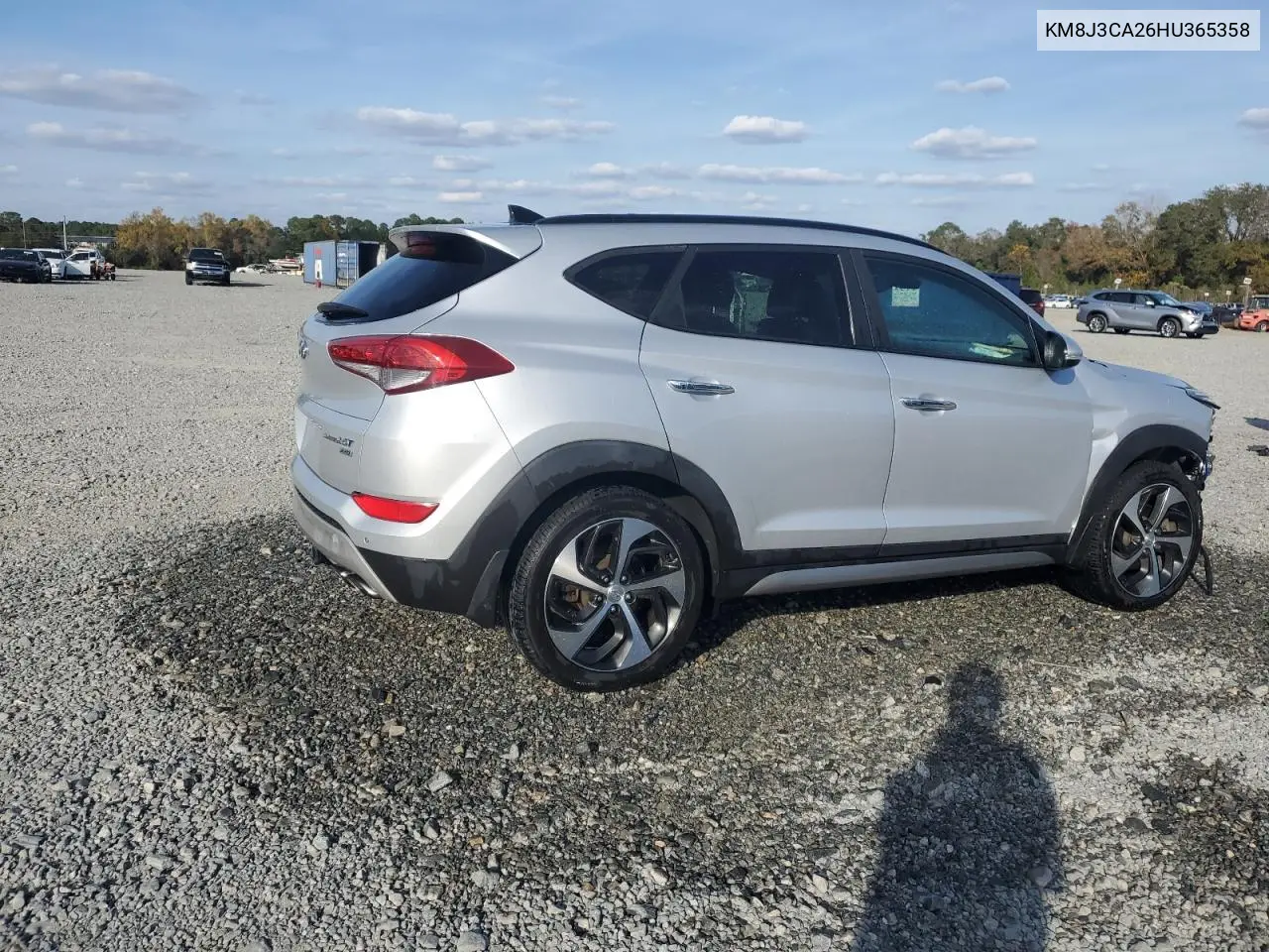 KM8J3CA26HU365358 2017 Hyundai Tucson Limited