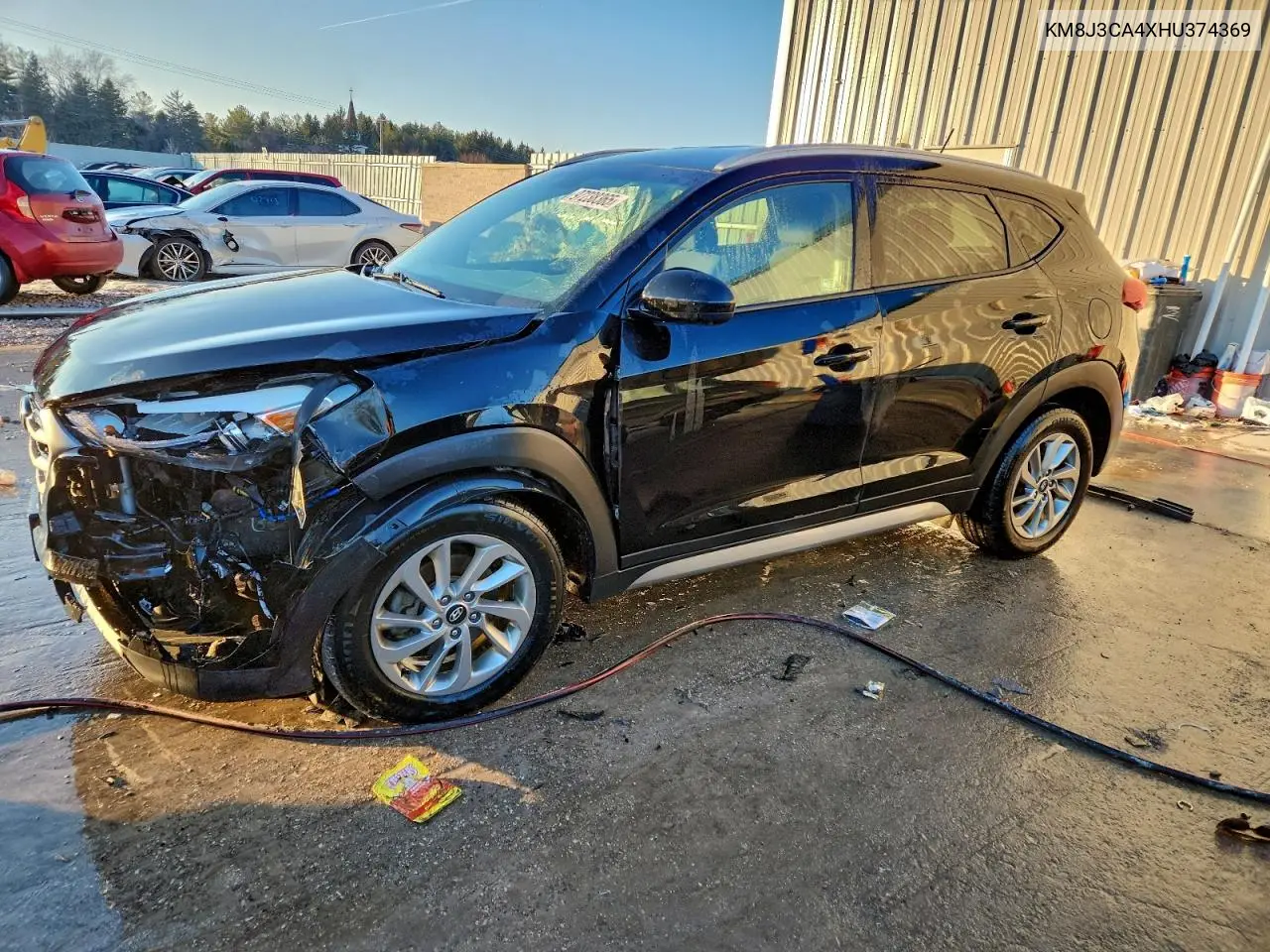 KM8J3CA4XHU374369 2017 Hyundai Tucson Limited