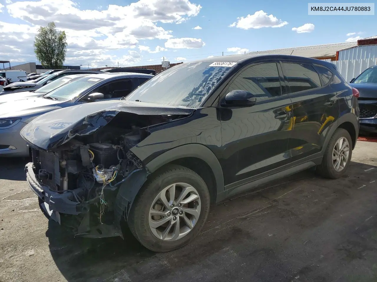 KM8J2CA44JU780883 2018 Hyundai Tucson Se