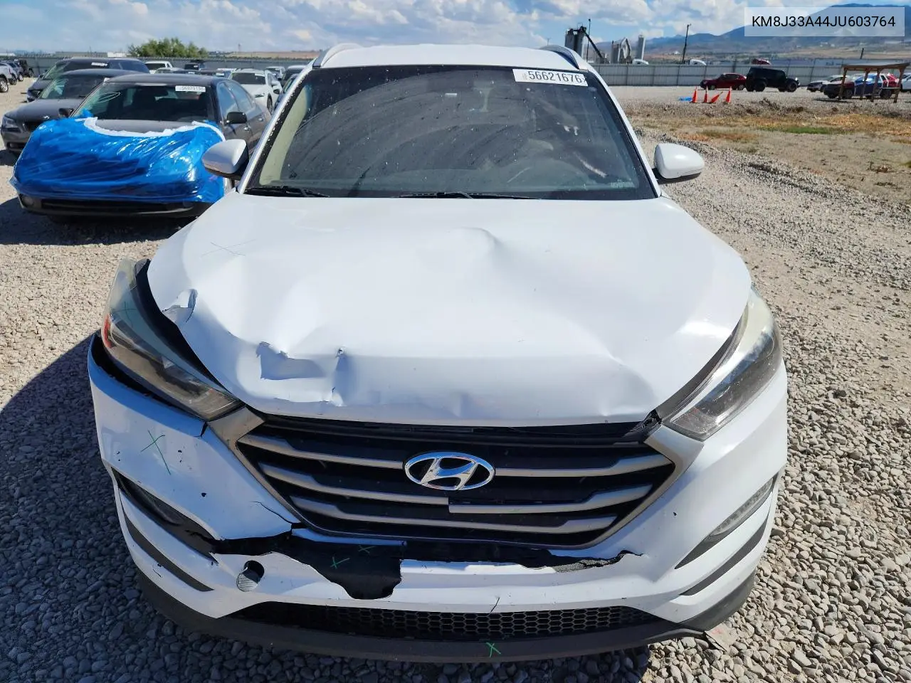 2018 Hyundai Tucson Sel Plus VIN: KM8J33A44JU603764 Lot: 56621676
