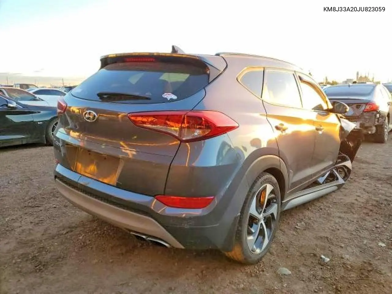 2018 Hyundai Tucson Value VIN: KM8J33A20JU823059 Lot: 58120306