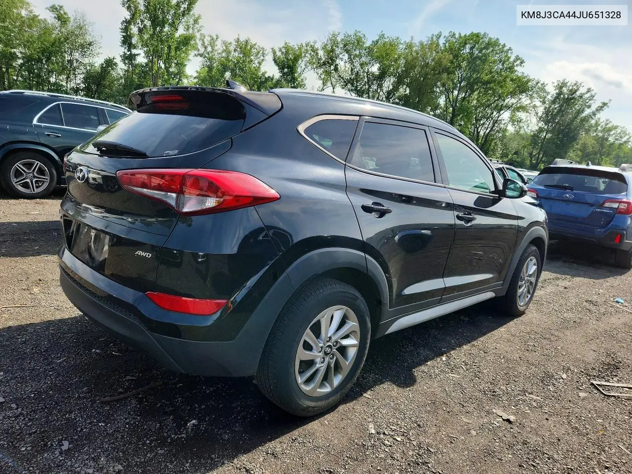 2018 Hyundai Tucson Sel VIN: KM8J3CA44JU651328 Lot: 58742156