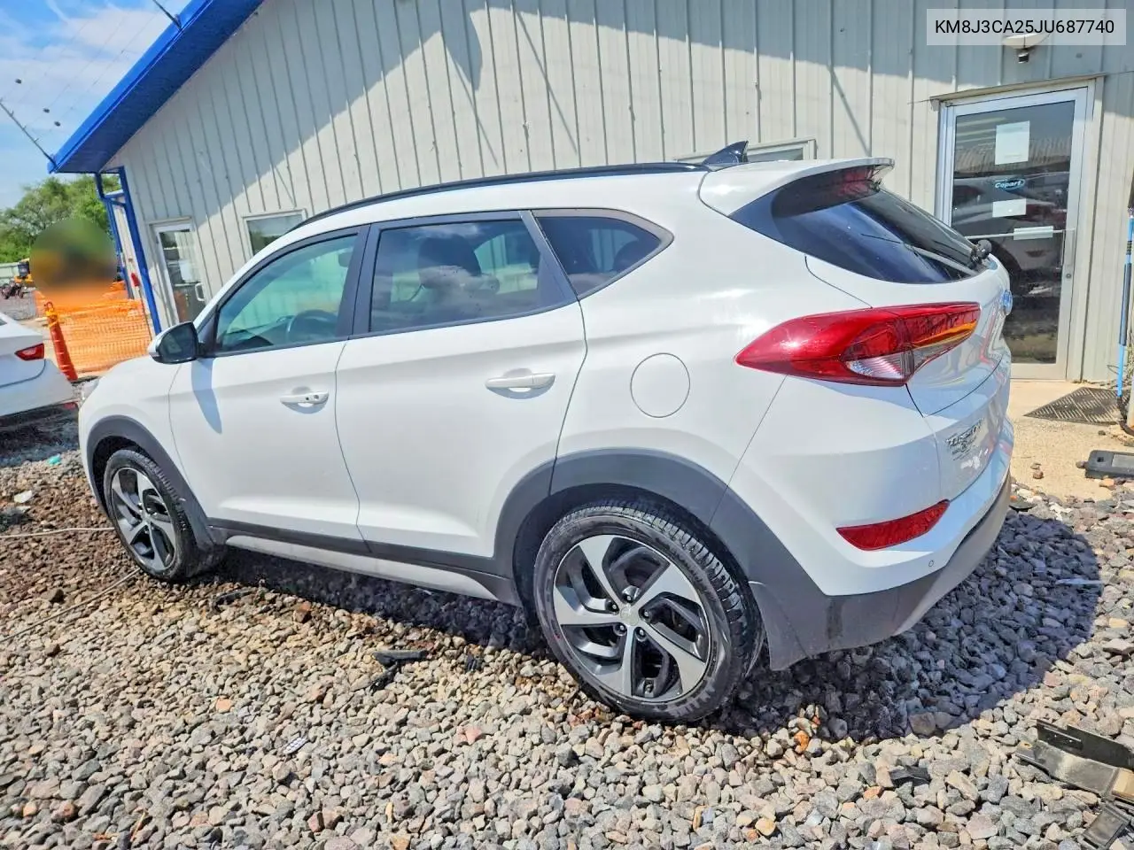 2018 Hyundai Tucson Value VIN: KM8J3CA25JU687740 Lot: 58898506