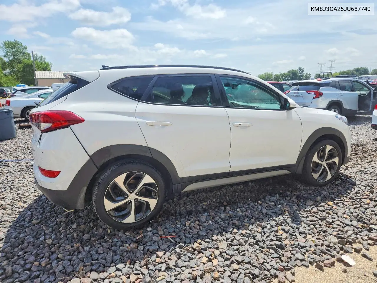 2018 Hyundai Tucson Value VIN: KM8J3CA25JU687740 Lot: 58898506