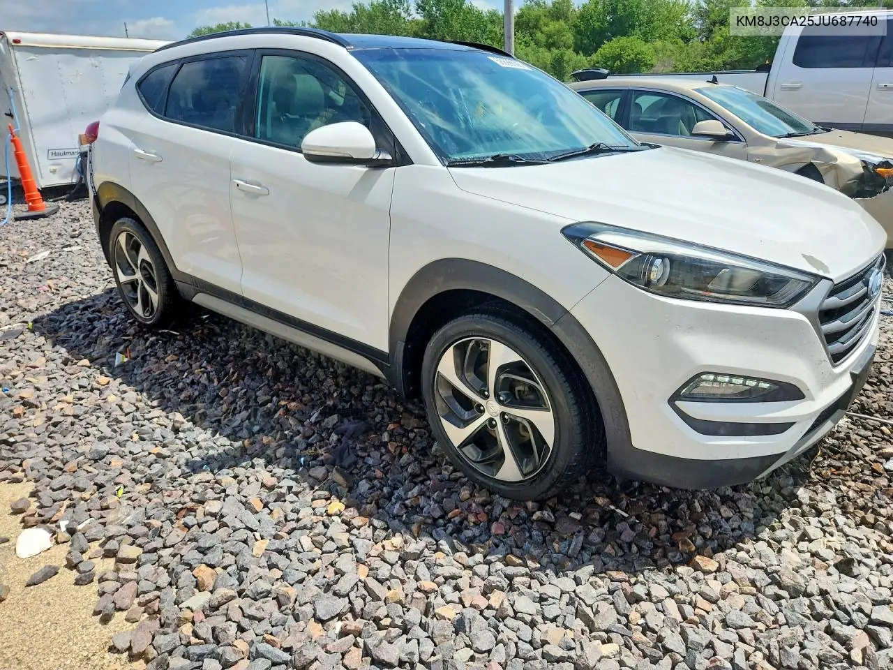 2018 Hyundai Tucson Value VIN: KM8J3CA25JU687740 Lot: 58898506
