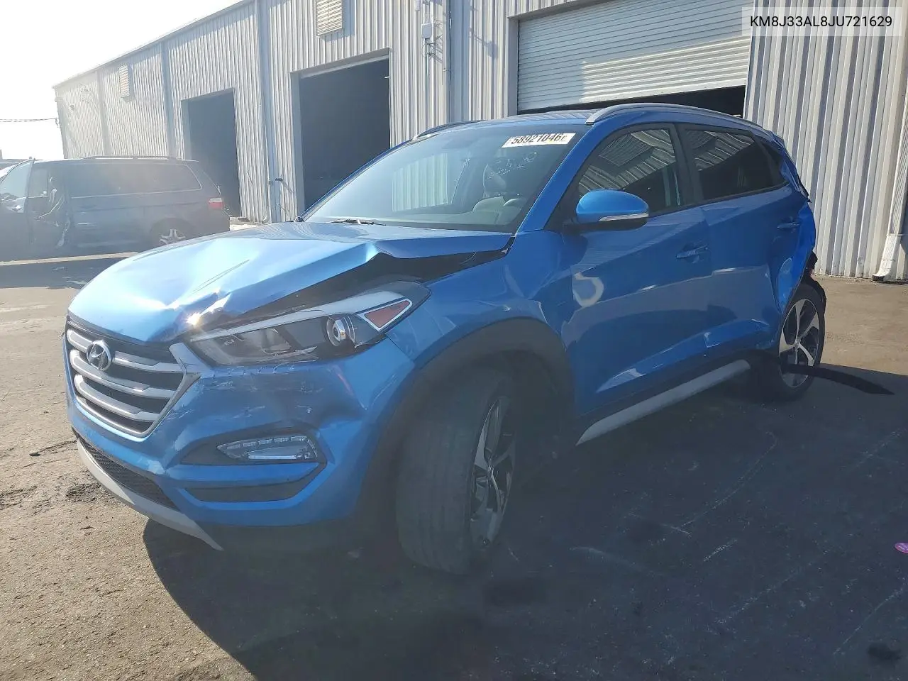 2018 Hyundai Tucson Sport VIN: KM8J33AL8JU721629 Lot: 58921046
