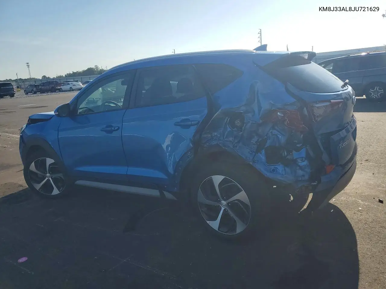 2018 Hyundai Tucson Sport VIN: KM8J33AL8JU721629 Lot: 58921046