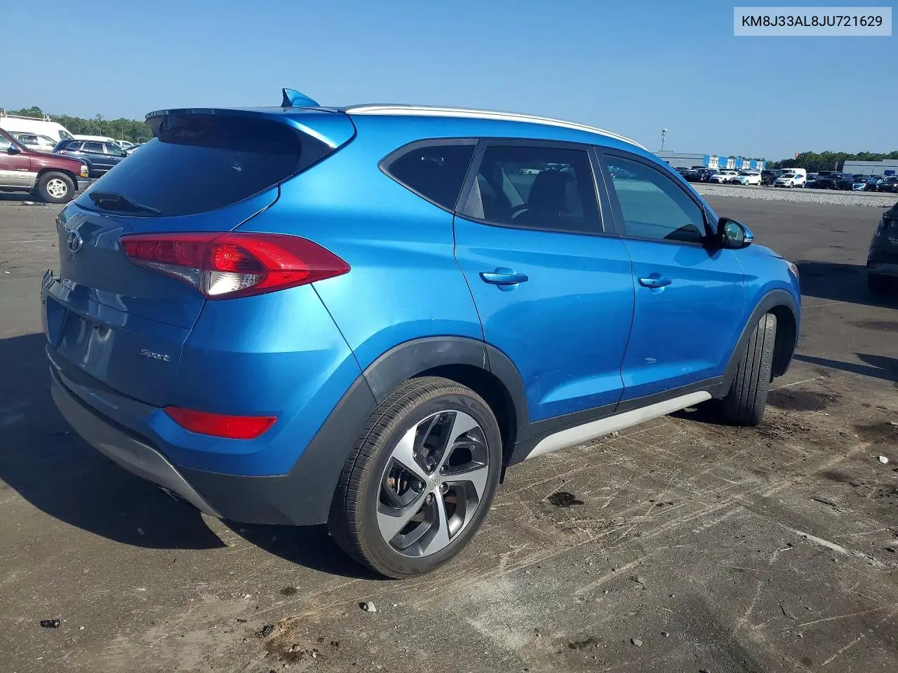 2018 Hyundai Tucson Sport VIN: KM8J33AL8JU721629 Lot: 58921046