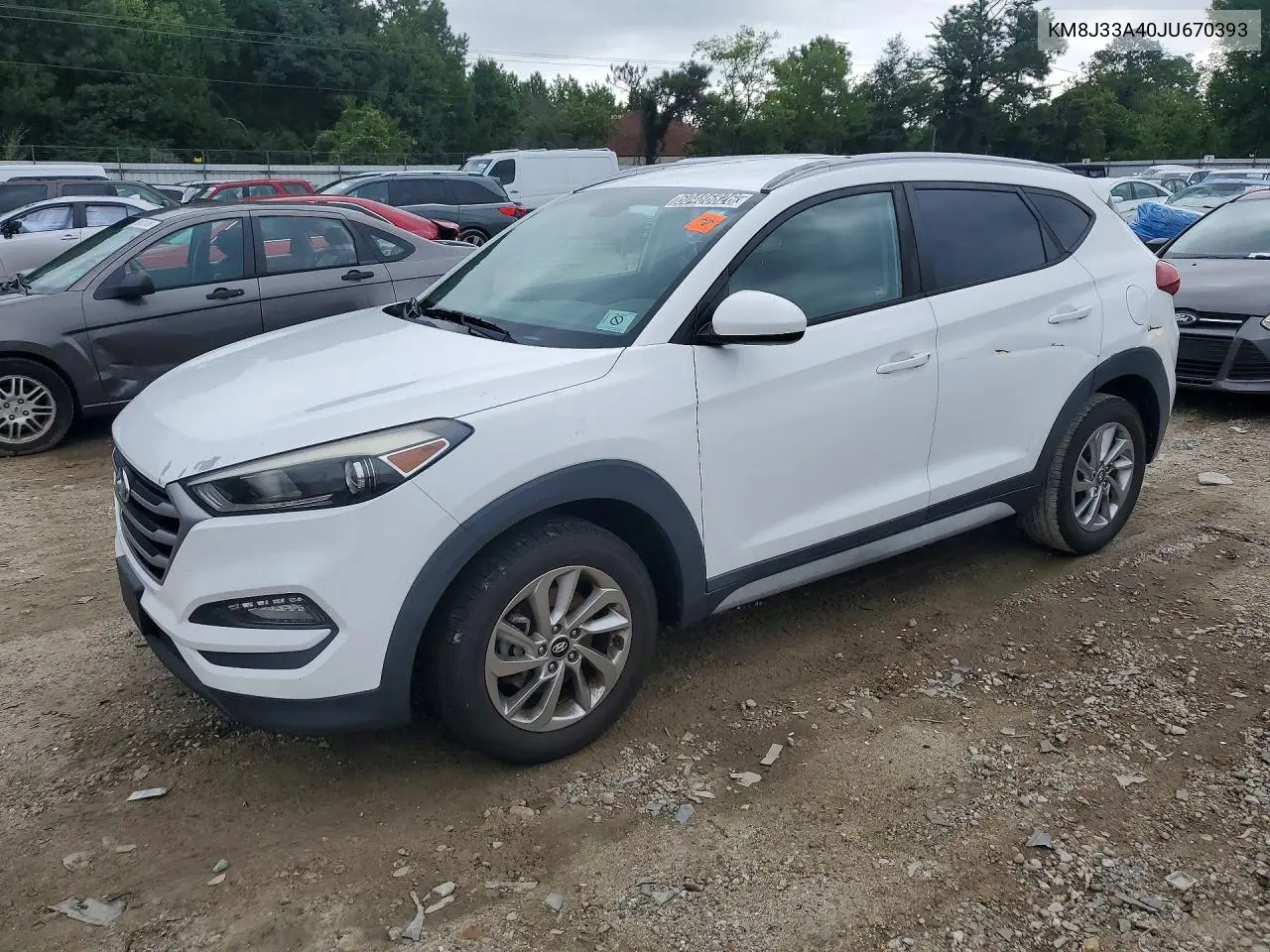 2018 Hyundai Tucson Sel VIN: KM8J33A40JU670393 Lot: 60486826