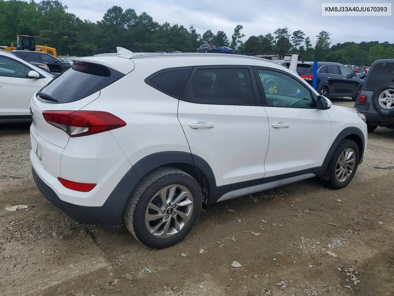 2018 Hyundai Tucson Sel VIN: KM8J33A40JU670393 Lot: 60486826