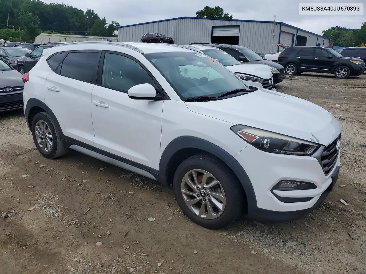 2018 Hyundai Tucson Sel VIN: KM8J33A40JU670393 Lot: 60486826