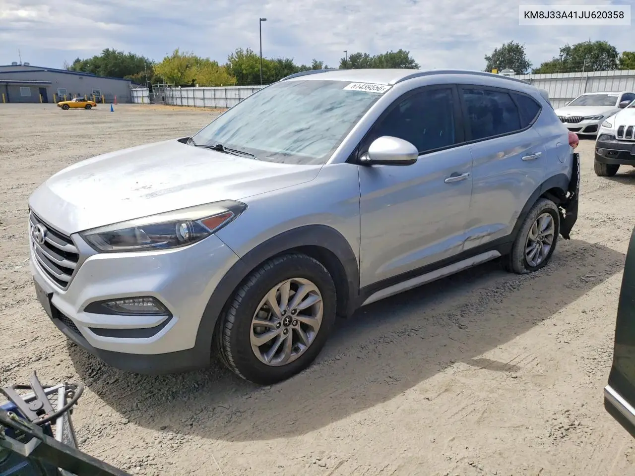 2018 Hyundai Tucson Sel VIN: KM8J33A41JU620358 Lot: 61439556