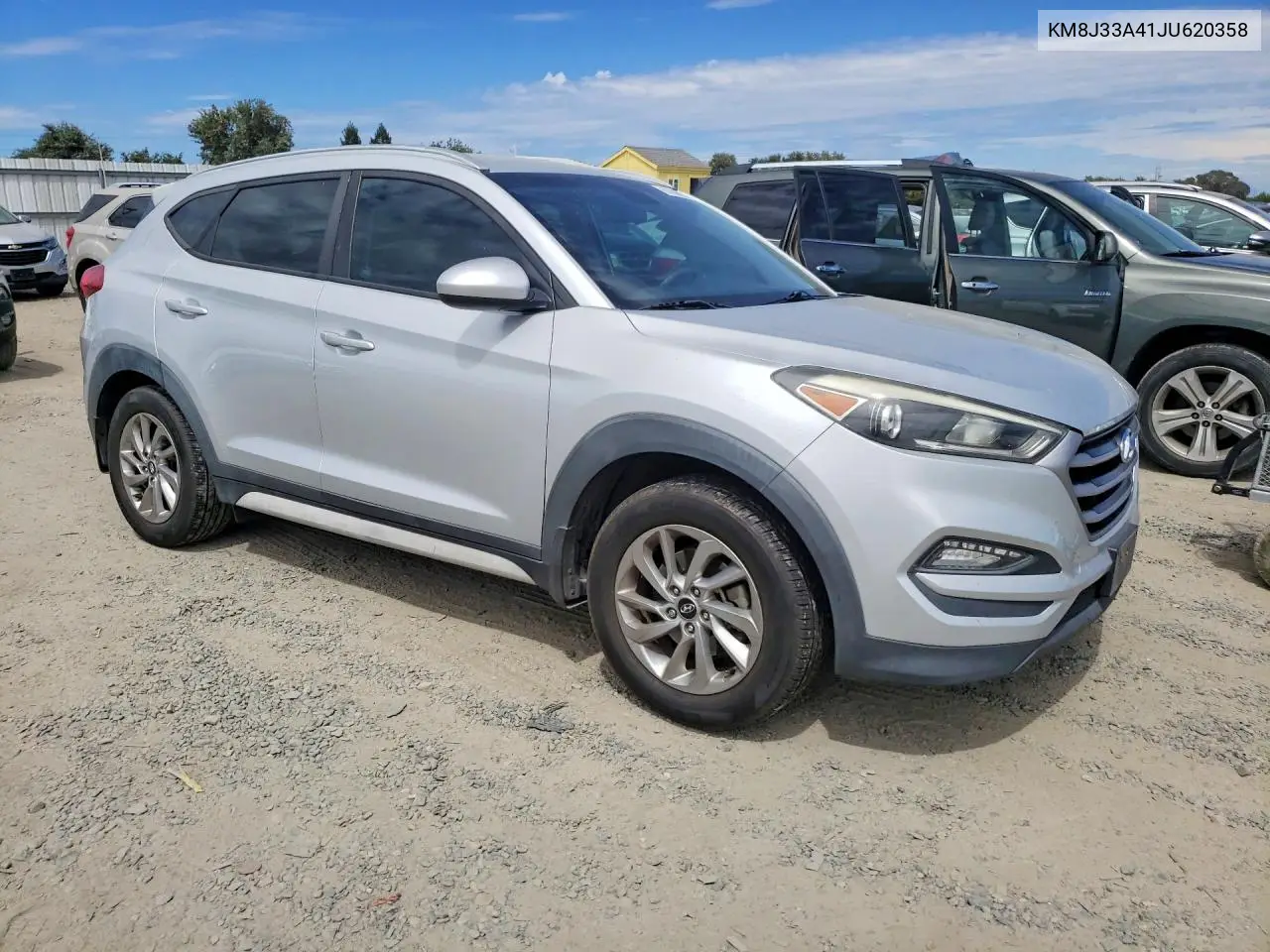 2018 Hyundai Tucson Sel VIN: KM8J33A41JU620358 Lot: 61439556