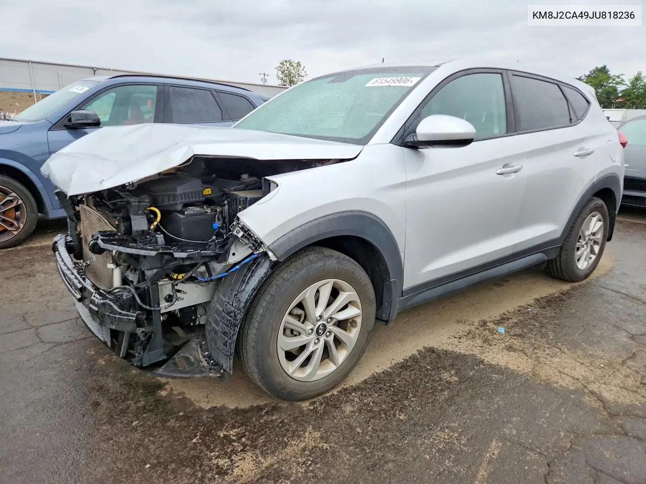 2018 Hyundai Tucson Se VIN: KM8J2CA49JU818236 Lot: 61549906