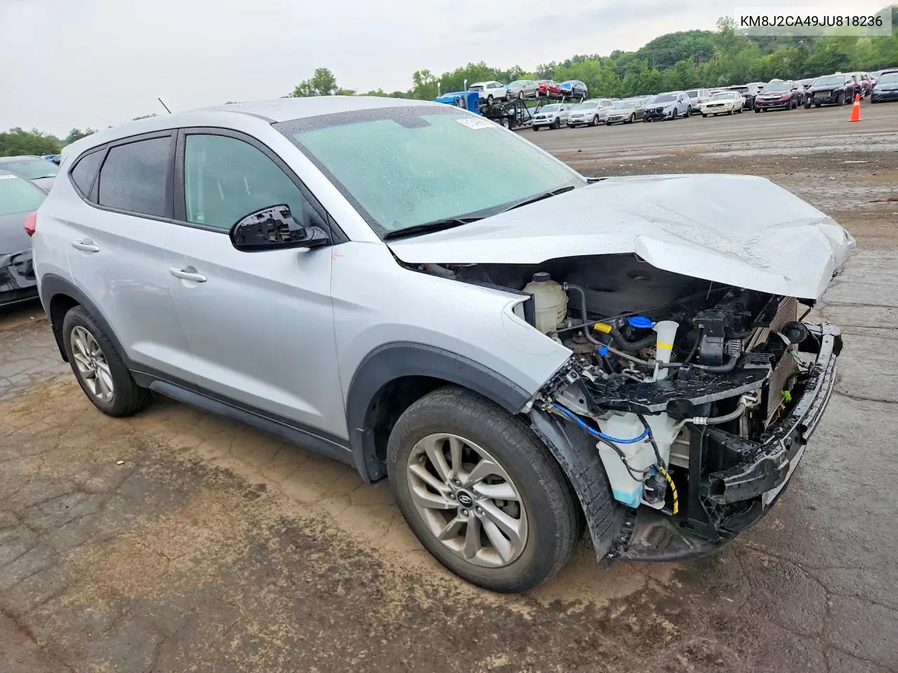 2018 Hyundai Tucson Se VIN: KM8J2CA49JU818236 Lot: 61549906