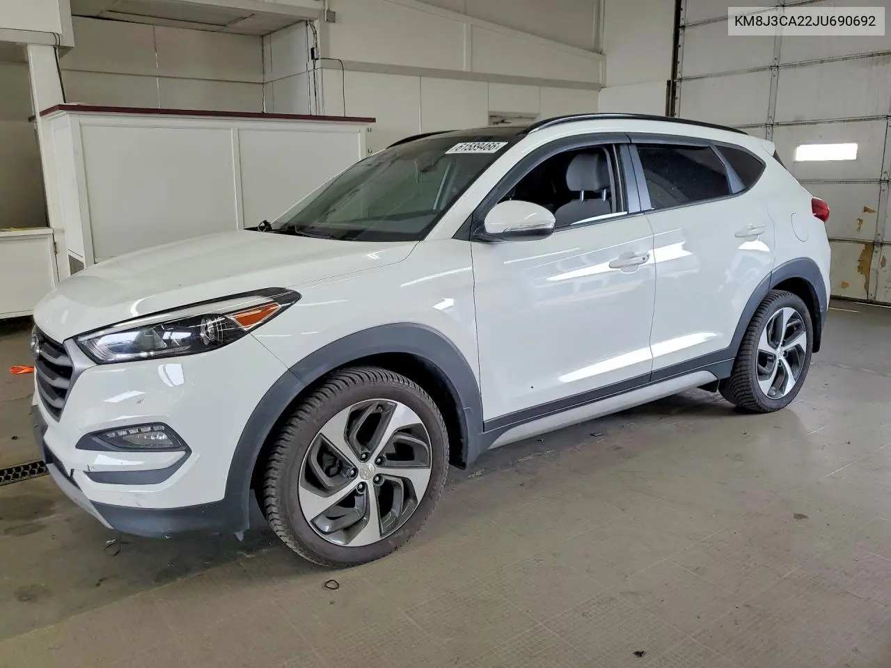 2018 Hyundai Tucson Value VIN: KM8J3CA22JU690692 Lot: 61589466