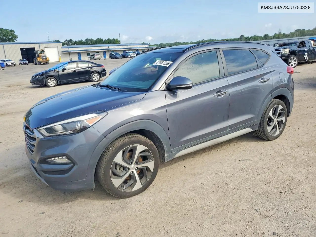2018 Hyundai Tucson Limited VIN: KM8J33A28JU750328 Lot: 61681326