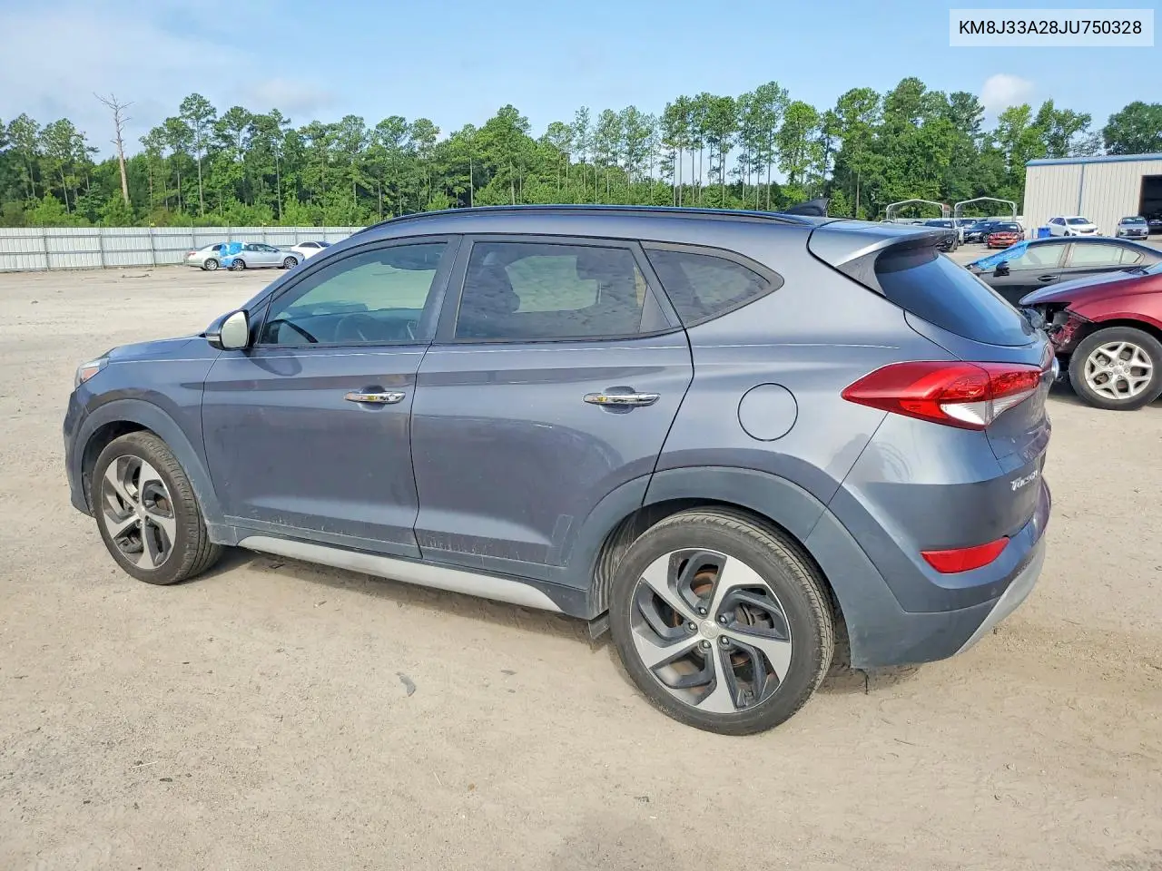 2018 Hyundai Tucson Limited VIN: KM8J33A28JU750328 Lot: 61681326