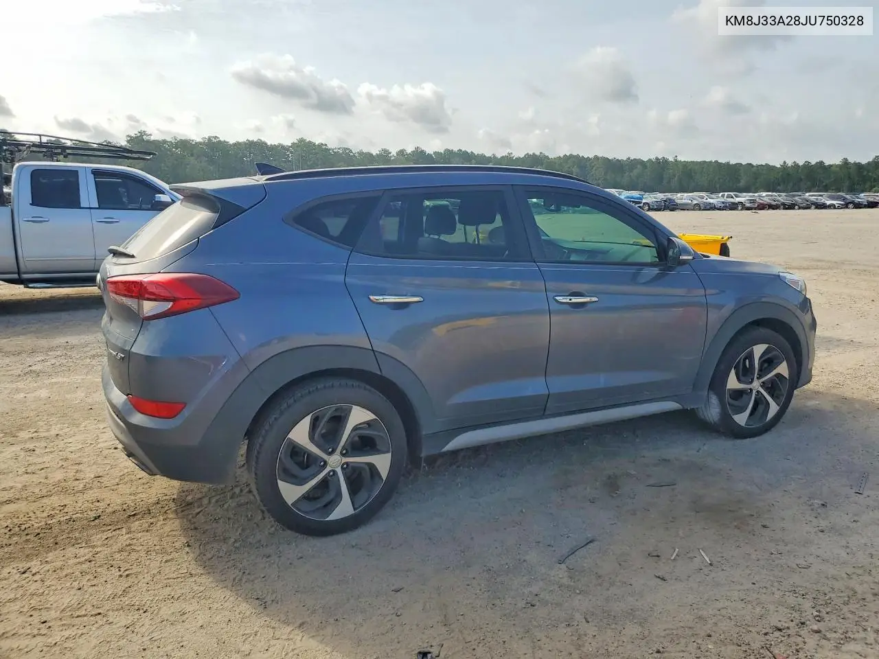 2018 Hyundai Tucson Limited VIN: KM8J33A28JU750328 Lot: 61681326