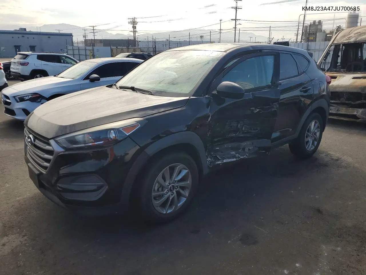 2018 Hyundai Tucson Se VIN: KM8J23A47JU700685 Lot: 61765076