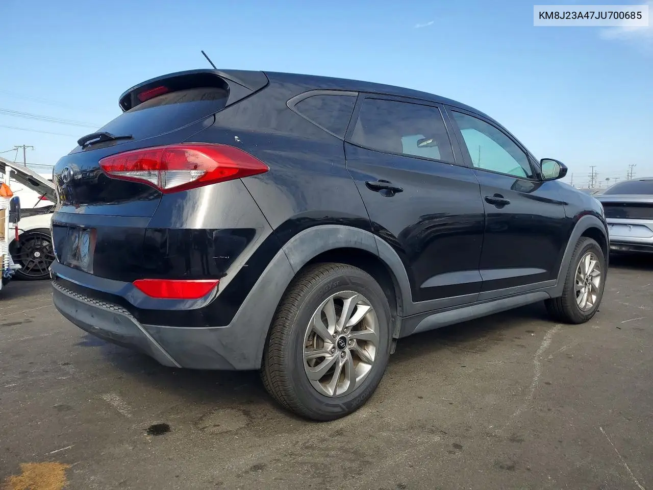 2018 Hyundai Tucson Se VIN: KM8J23A47JU700685 Lot: 61765076