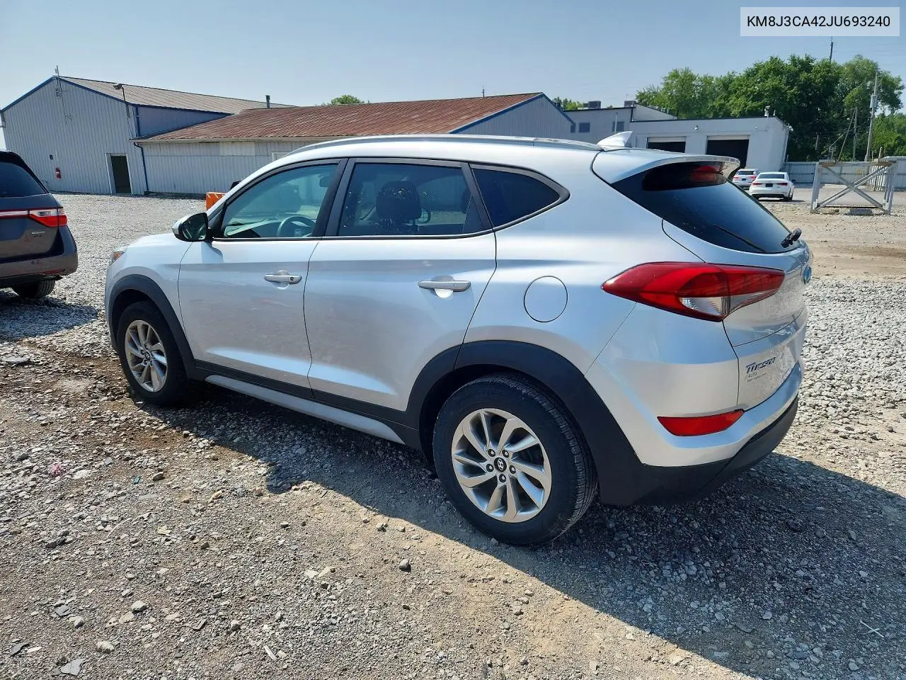 2018 Hyundai Tucson Sel VIN: KM8J3CA42JU693240 Lot: 61807196