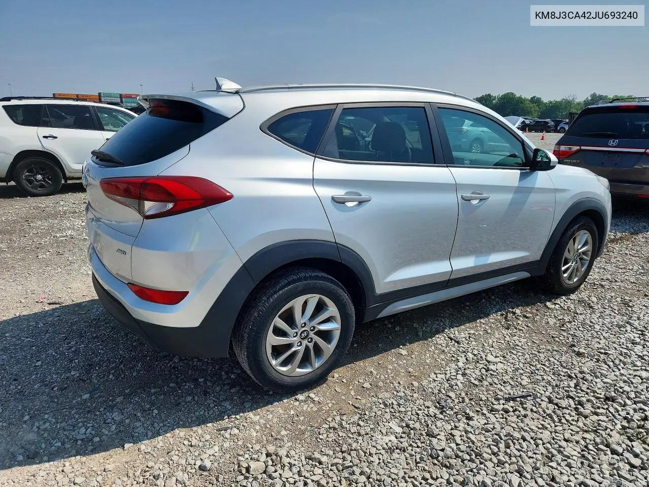 2018 Hyundai Tucson Sel VIN: KM8J3CA42JU693240 Lot: 61807196
