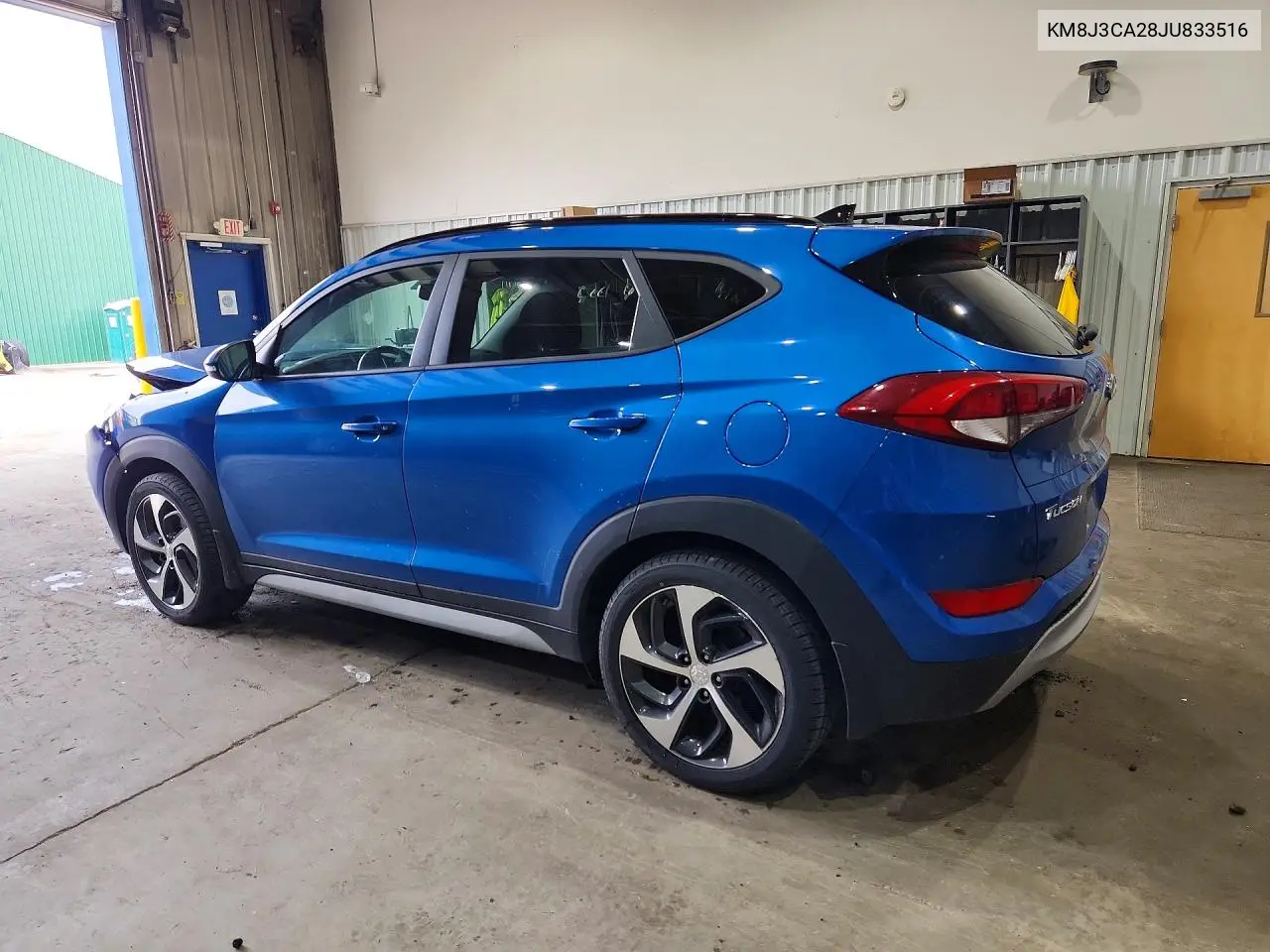 2018 Hyundai Tucson Value VIN: KM8J3CA28JU833516 Lot: 61810106