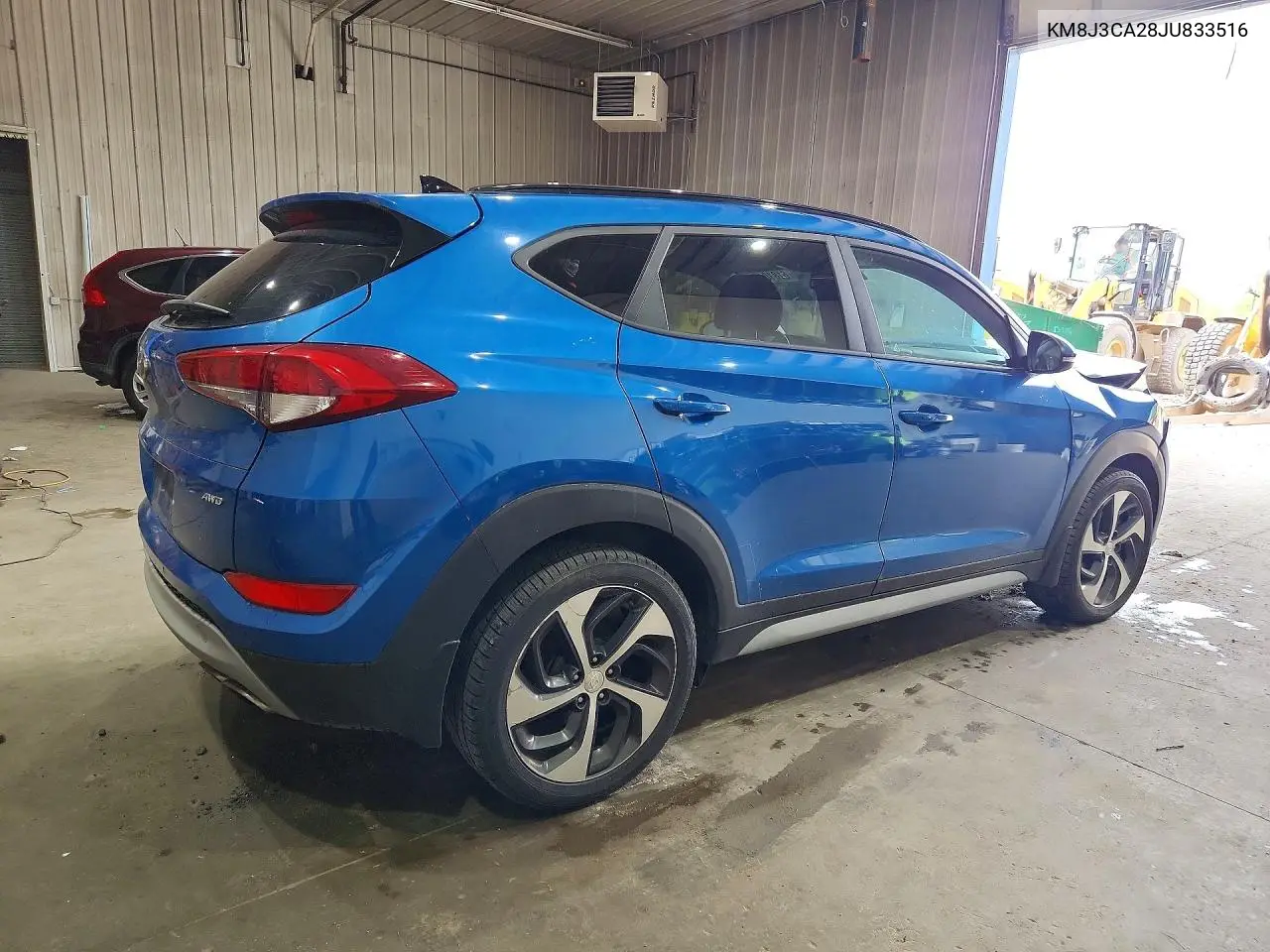 2018 Hyundai Tucson Value VIN: KM8J3CA28JU833516 Lot: 61810106
