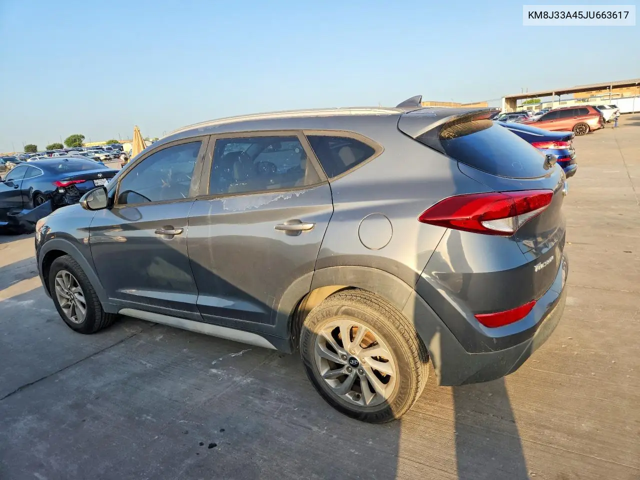 2018 Hyundai Tucson Sel VIN: KM8J33A45JU663617 Lot: 62026536