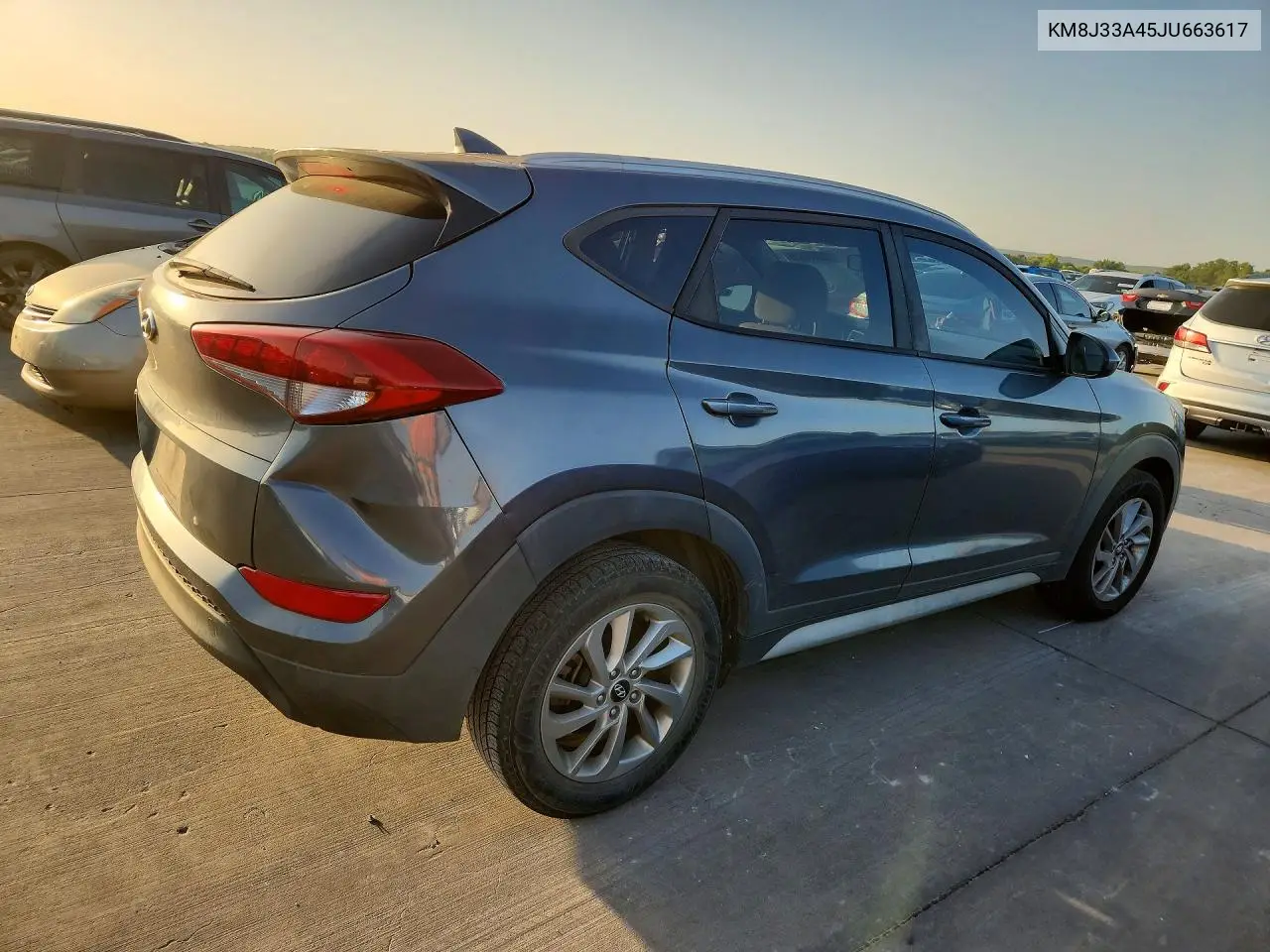 2018 Hyundai Tucson Sel VIN: KM8J33A45JU663617 Lot: 62026536