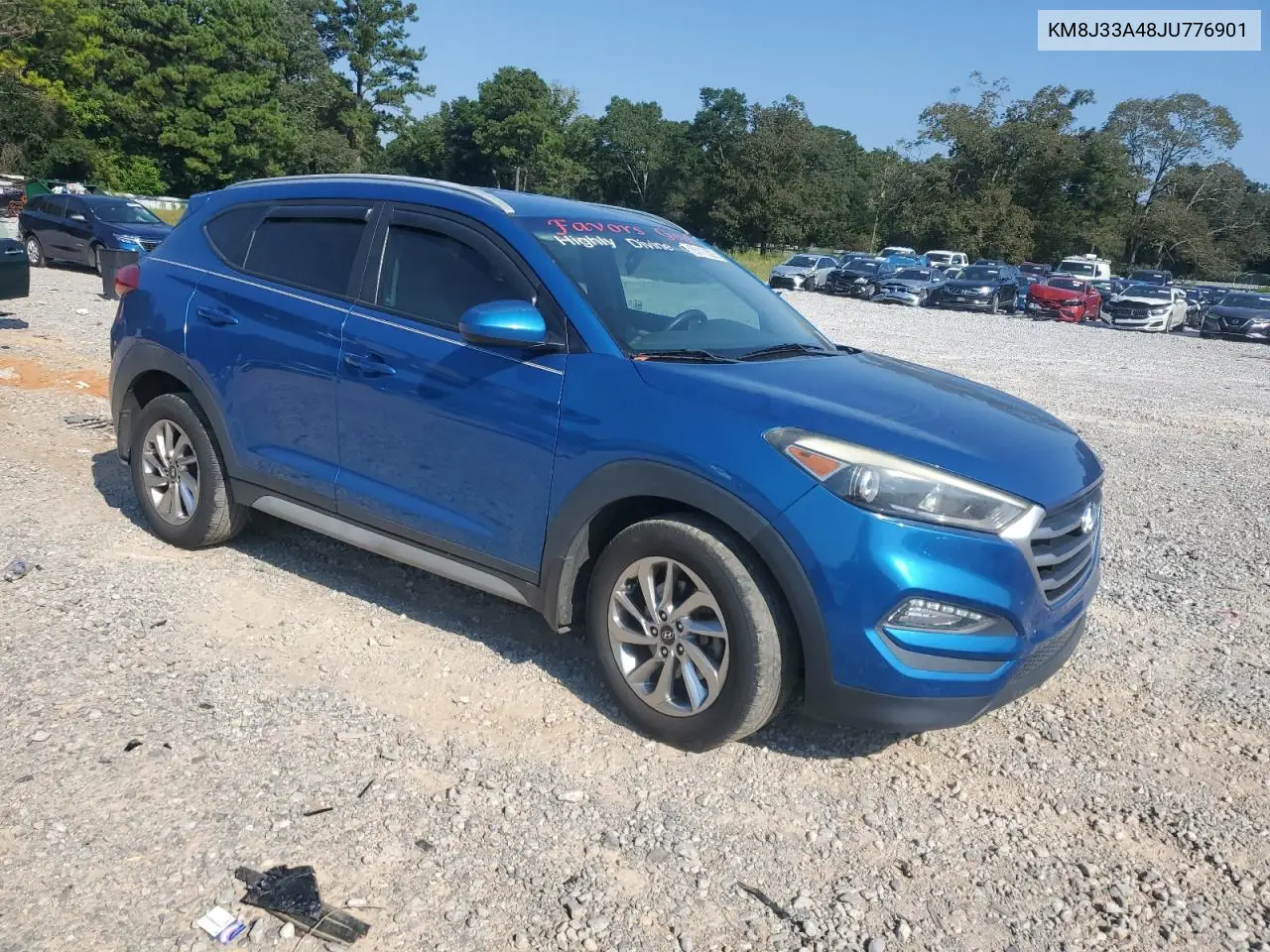 KM8J33A48JU776901 2018 Hyundai Tucson Sel