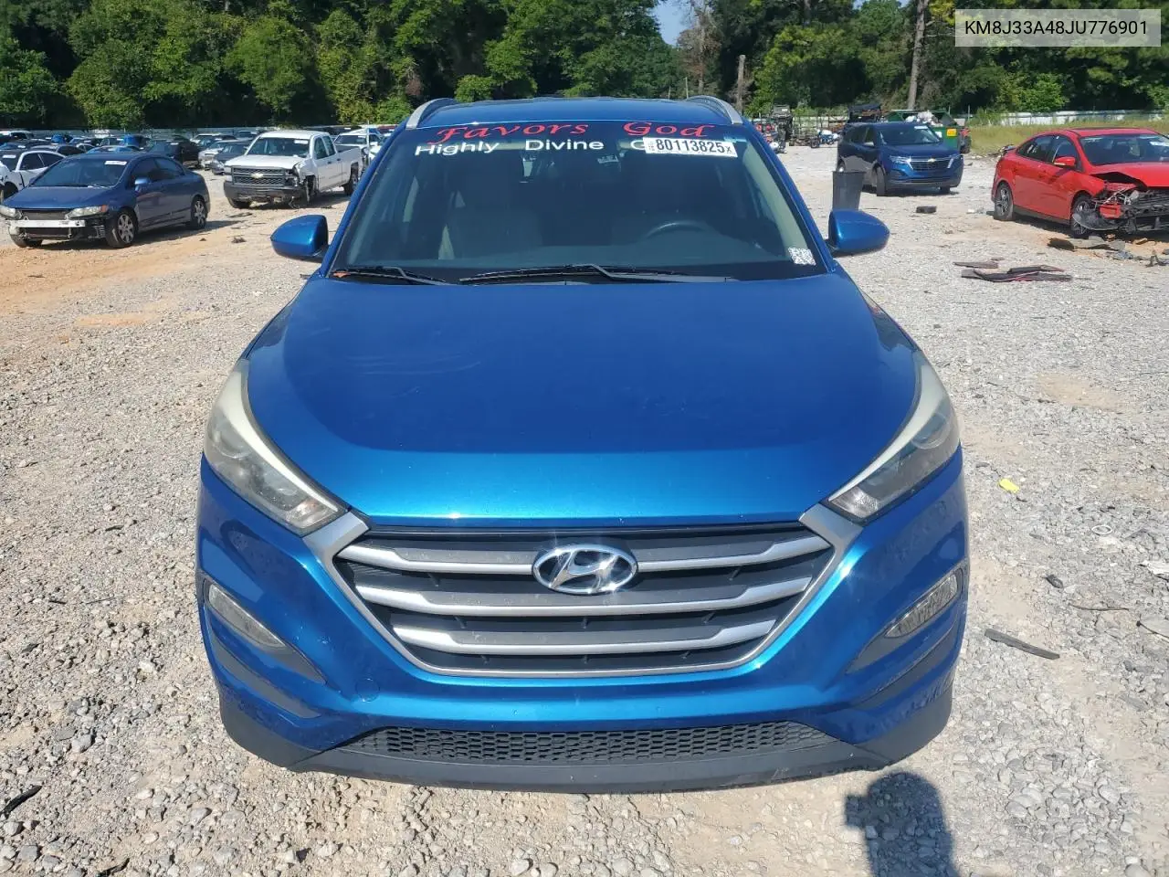 KM8J33A48JU776901 2018 Hyundai Tucson Sel