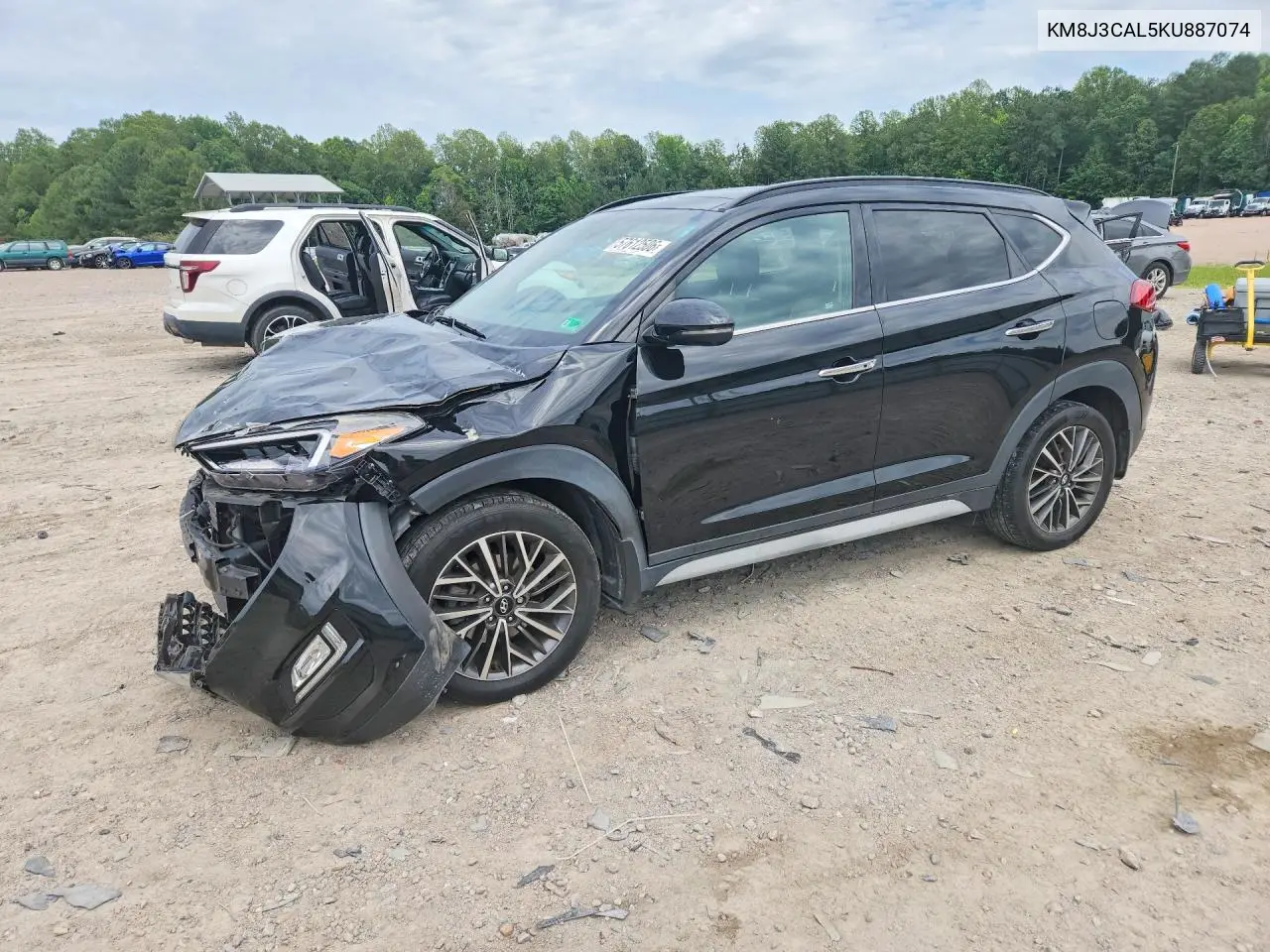 2019 Hyundai Tucson Ultimate VIN: KM8J3CAL5KU887074 Lot: 57612506