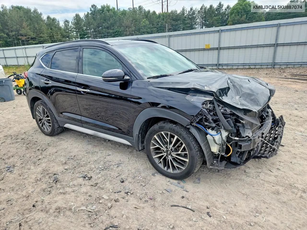 2019 Hyundai Tucson Ultimate VIN: KM8J3CAL5KU887074 Lot: 57612506